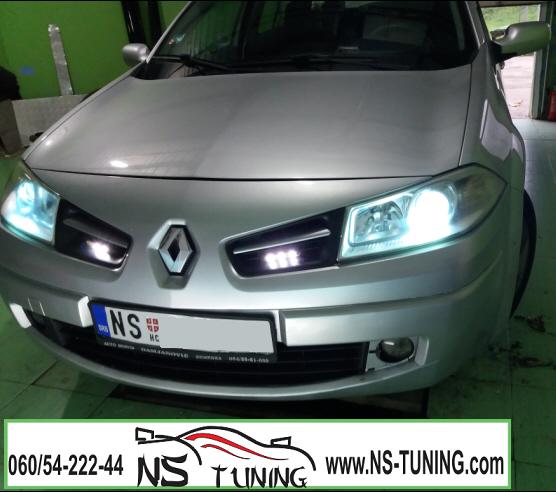 renault megane xenon svetla h7 sijalica ugradnja novi sad